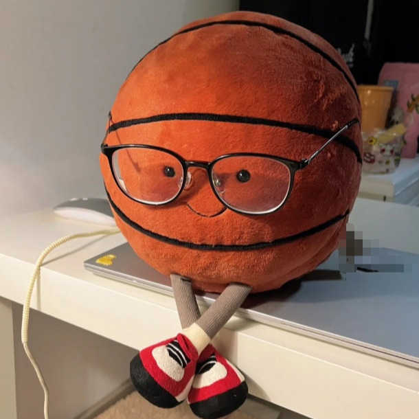 Plush Dolls Fun Sports Series Doll Basketball/Football Toy Baby Soothing toys