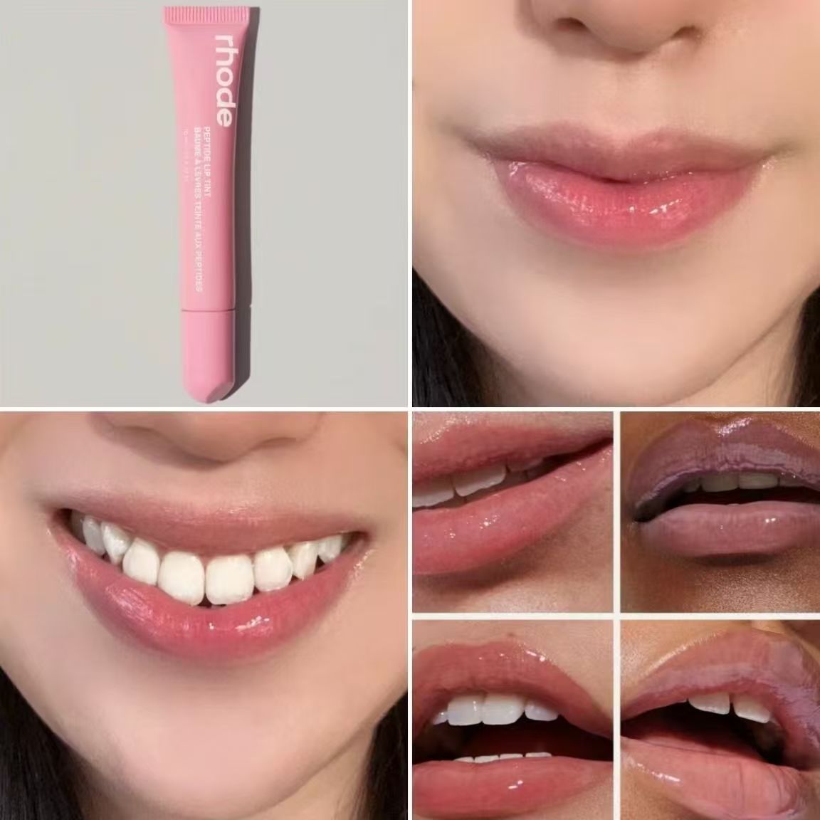 rhode Lip Glosses 14 Colors Lip Glosses Plump Moisturizing Lip Glaze Essence Gel Oil Long Lasting Nourishing Lipstick Care Products For Women Girls