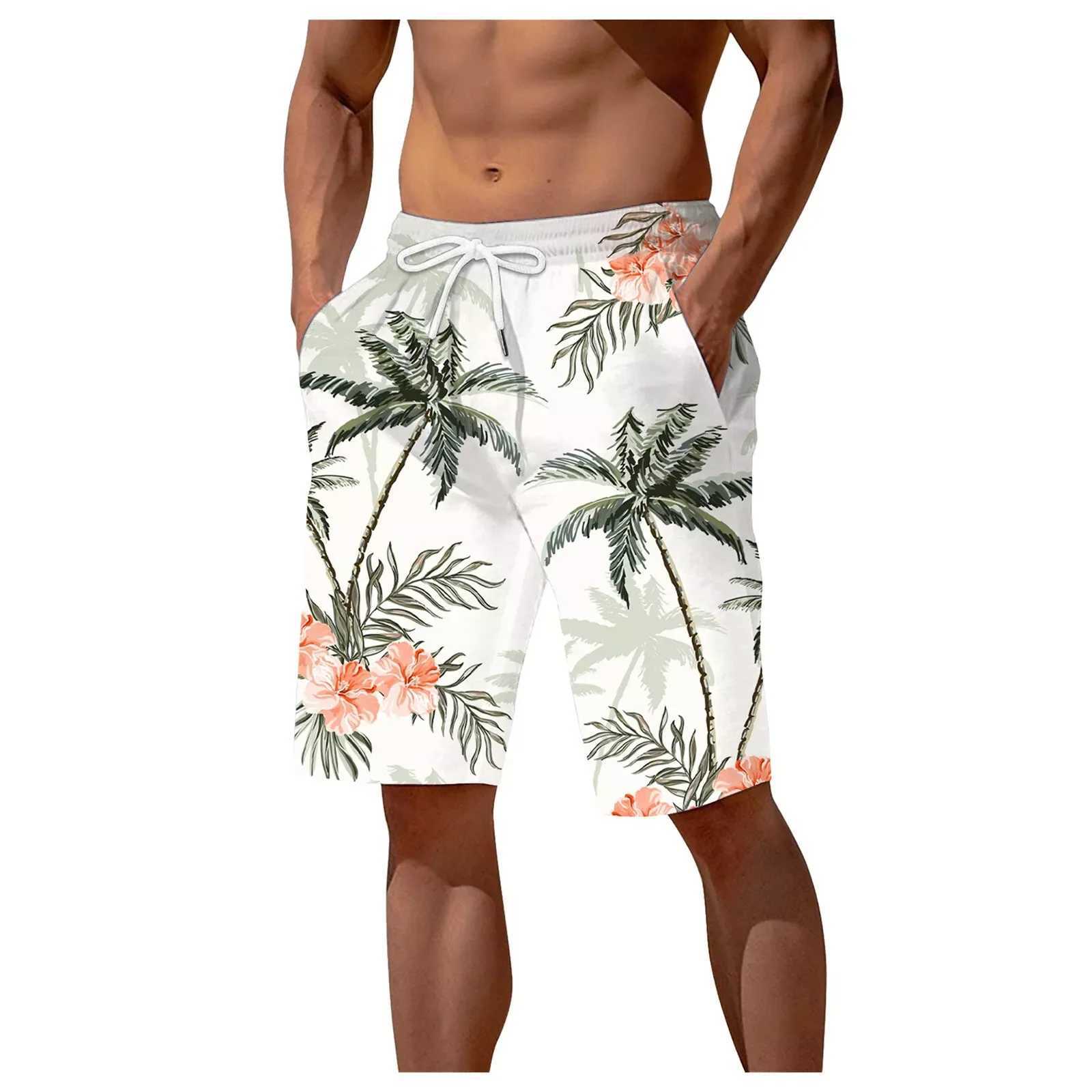Mens Palm Tree Gradient Pattern Fashion Shorts Boys Summer Cool Hawaii 3D Printed Casual Swim Trunks Quick Dry Surfboard Shorts J250515RTKX