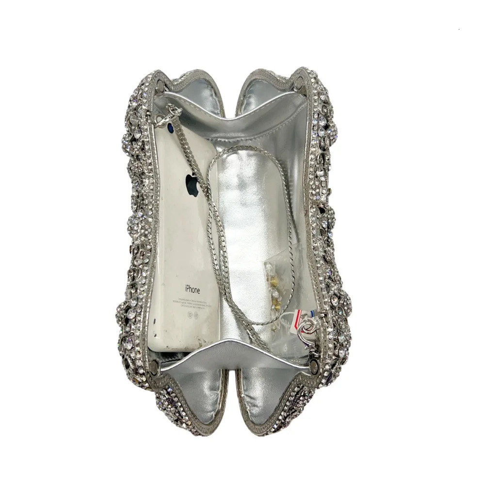 XIYUAN Lady est Style Diamond Evening Bag Wedding Party Clutch Purse Female Rhinestone Handbag Beaded Bag 250519