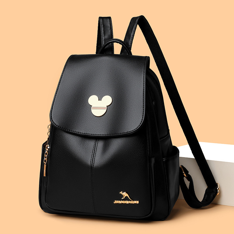 Designer Backpack Shoulder For Women New Fashionable High End Versatile Soft Leather Women S Small Lightweight Anti Theft Travel Bag Outdoor Storage B