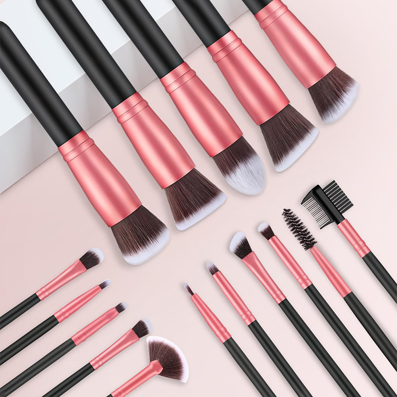 16Pcs Makeup Brush Set Make Up Concealer Blush Powder Eye Shadow Highlighter Foundation Cosmetic Beauty Tools z250527GLAE
