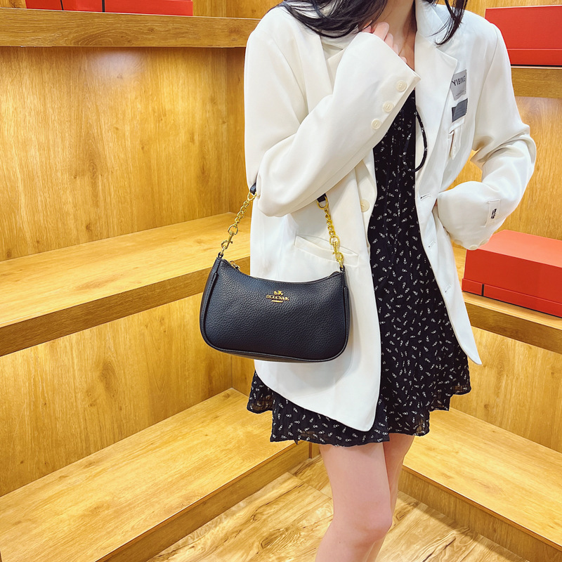 2025 Women's Mini Crescent Shoulder Bag - Spring Summer Luxury Textured Niche Purse With Free Shipping