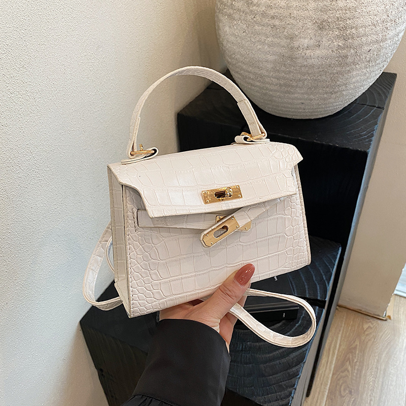 Free Delivery Designer Bag Niche 2025 New Stone Pattern Versatile Hand For Women's High End Single Shoulder Crossbody Luxury Bag