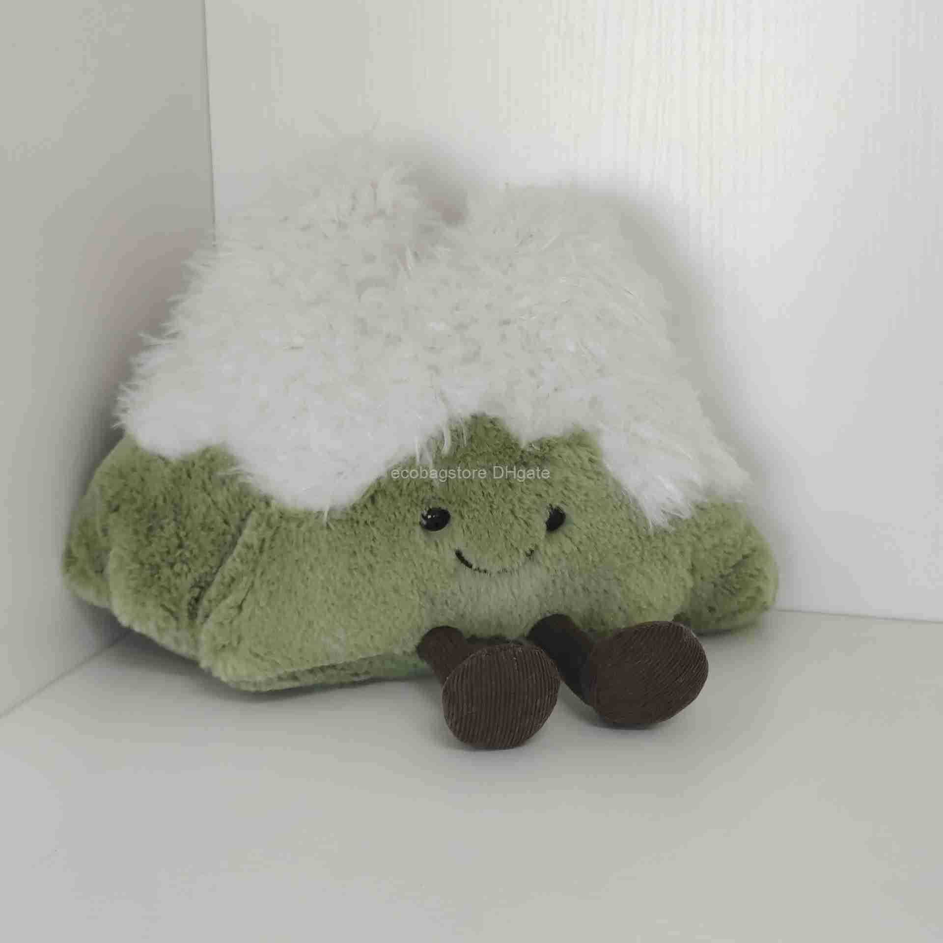 Plush Dolls New Fun Snow Mountain Baby Soft Plush Toy Soothing Doll Gift Giving