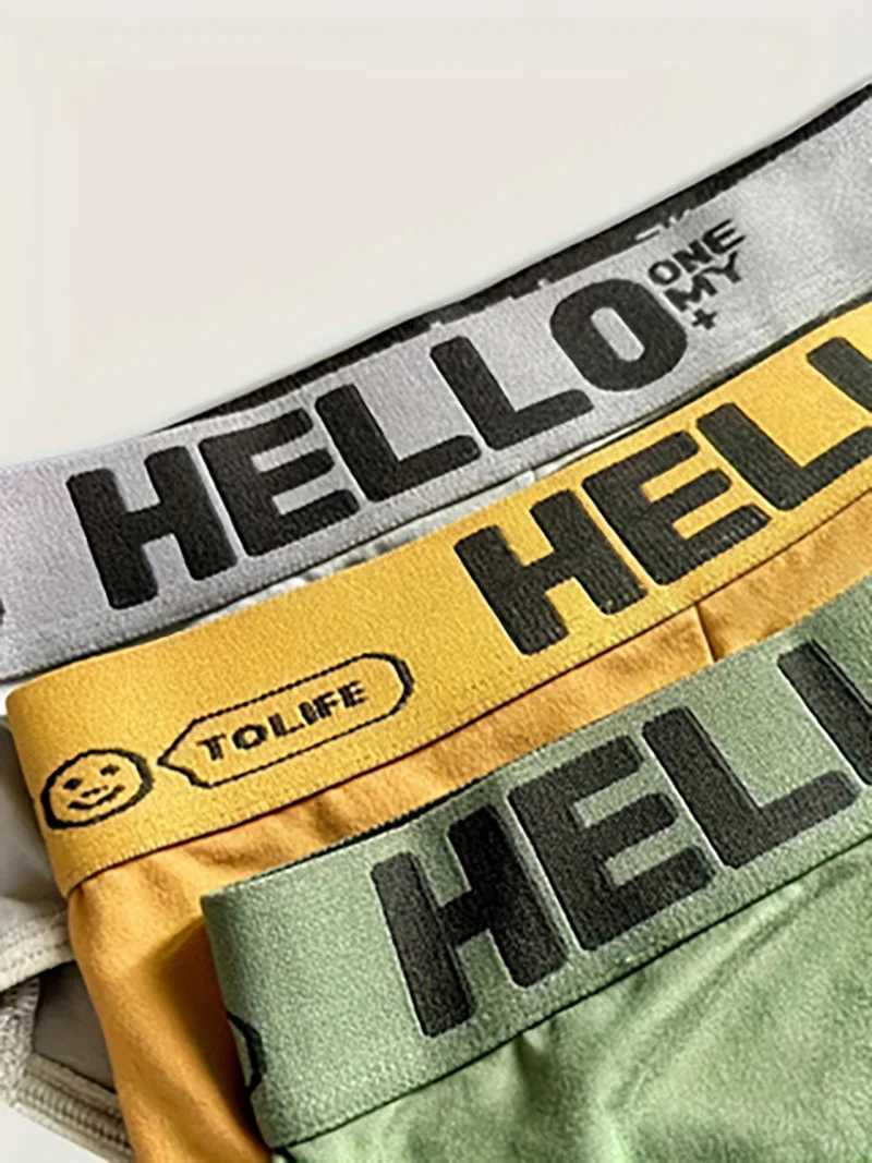 4PCS mens underwear trend Mens sexy underwear comfortable breathable mens underwear J250516
