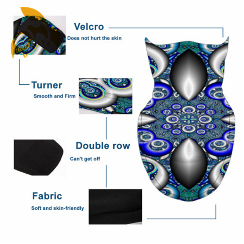 2025 Ski mask made of polyester, comfortable and easy to wear, multifunctional face scarf for outdoor activities