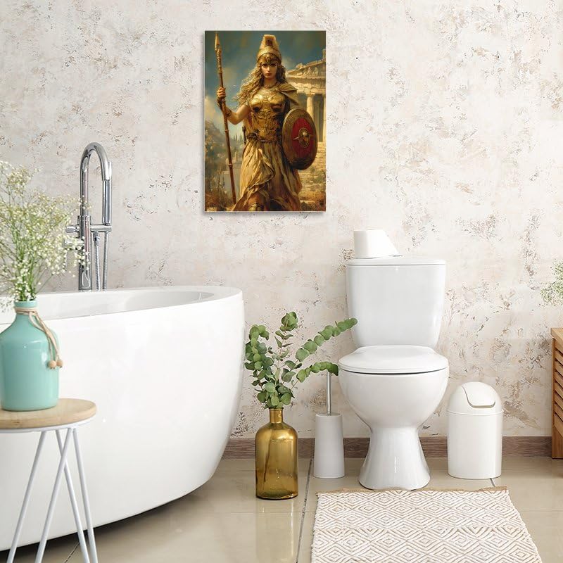 Athena Canvas Poster Wall Art Decor Print Picture Paintings for Living Room Gift ForBedroom Decoration 12x18inch(30x45cm)