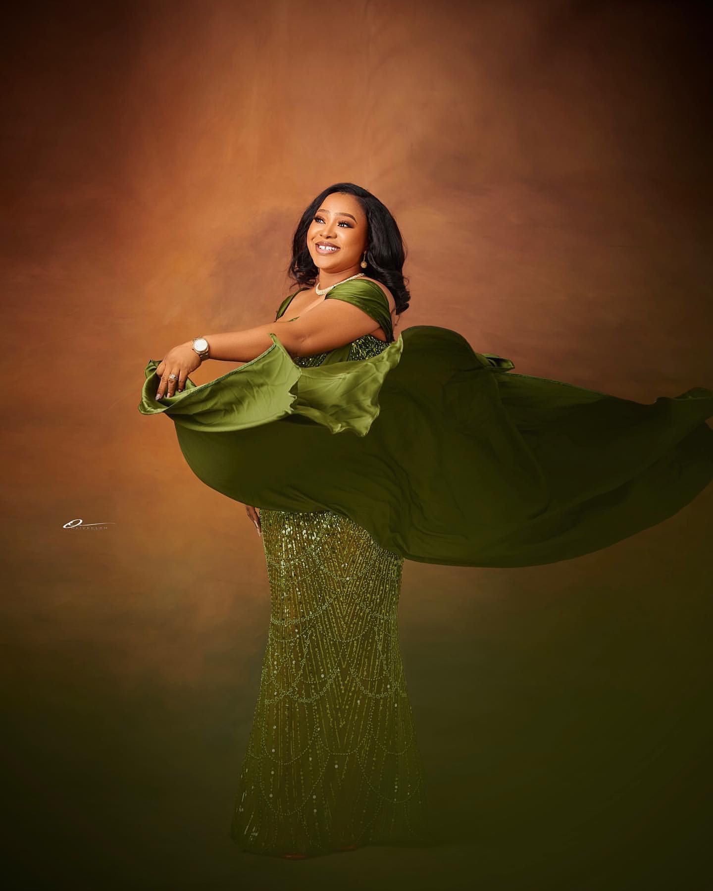Green Mermaid Plus Size Prom Dresses 2025 Sequined Full Sleeve Elegant Evening Formal Party Second Birthday Engagement Gowns Dress For Special Occasio