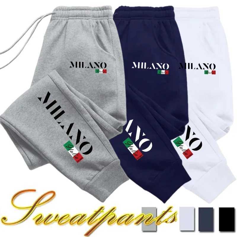 Italy Unique Printing Mens Sweatpants Daily Casual Gym Running Trousers Sports Jogging Sweat Womens Pants Street Hot Sale Pants J25051650AM