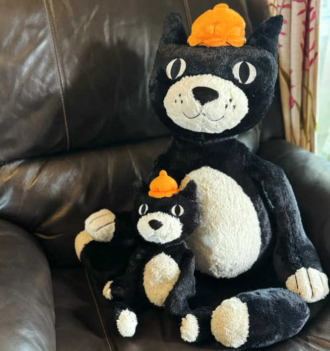 Plush Dolls Cute Lucky Cat Black Jellyscat Plush Toy Cute Doll Gift