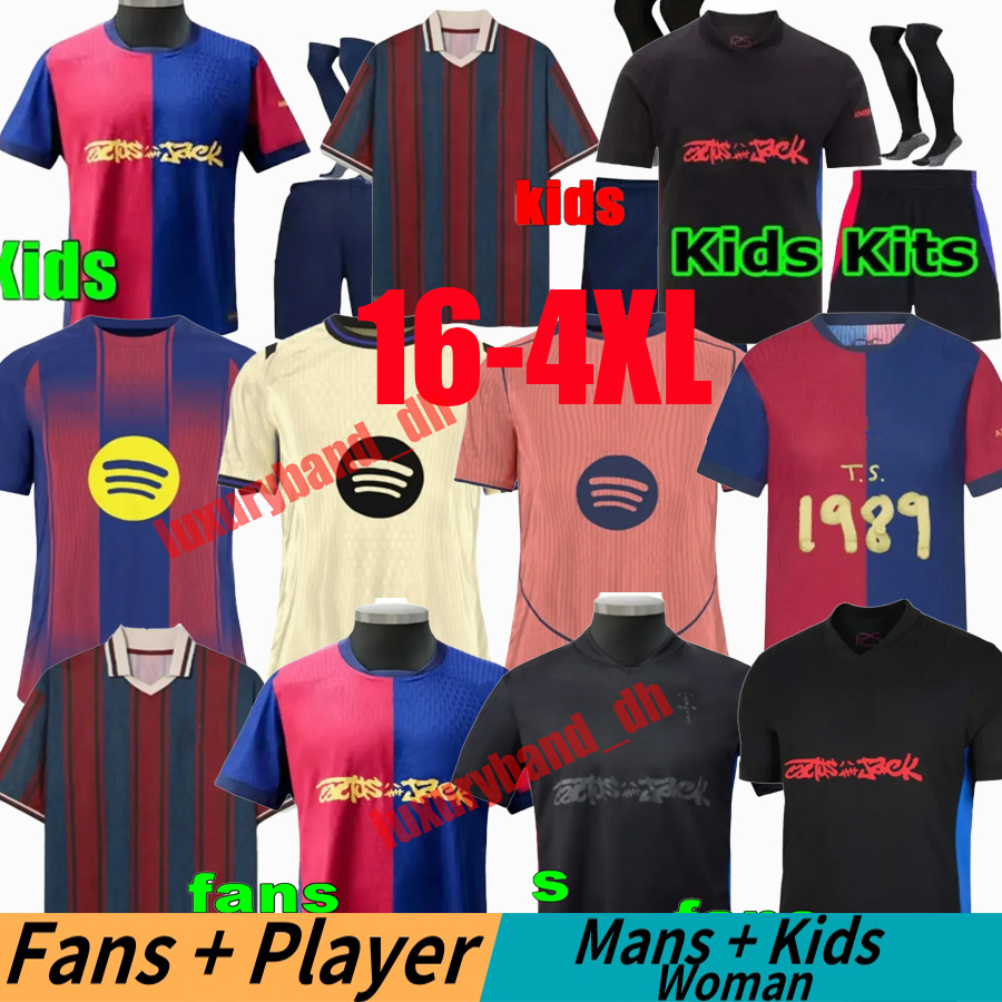 24 25 26 LEWANDOWSKI soccer jerseys Karol G PEDRI GAVI R. ARAUJO FERRAN RAPHINHA 2025 2026 F. DE JONG Camisetas football shirt men kids kit LAMINE YAMAL Fermin