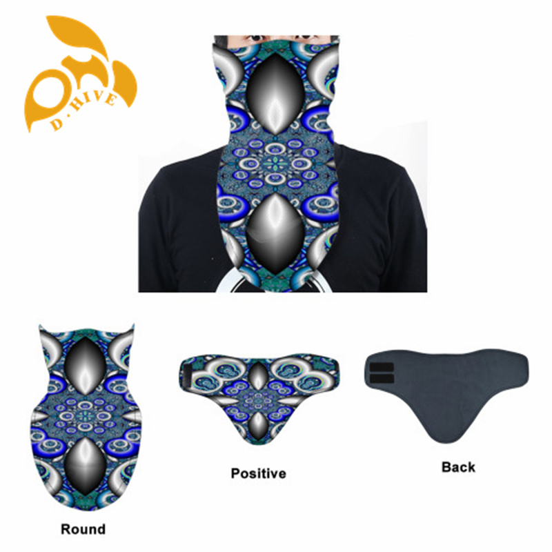 2025 Ski mask made of polyester, comfortable and easy to wear, multifunctional face scarf for outdoor activities