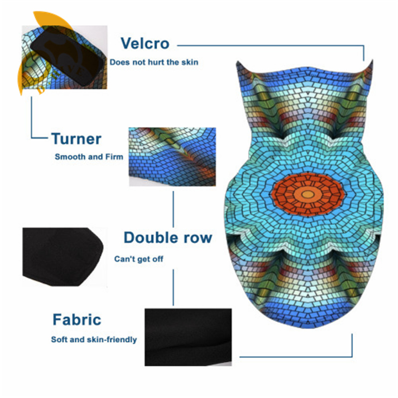 new Ski mask made of polyester, comfortable and easy to wear, multifunctional face scarf for outdoor activities