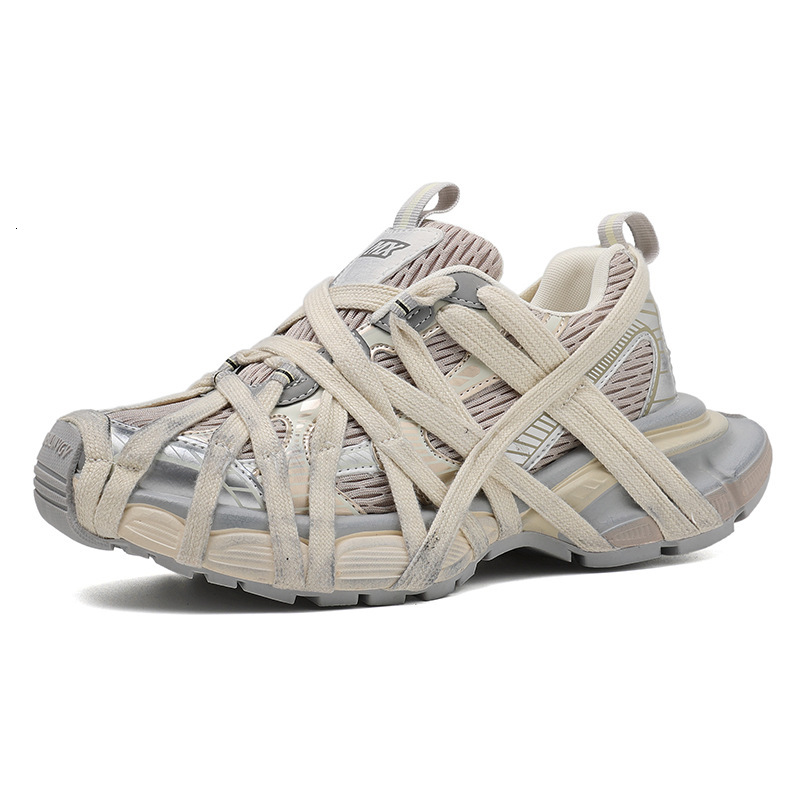 Couple Style Old Dirty Casual Shoes Spider Man Thick Soled Dad Women Spring Fashion Show New Height Increasing Sports Shoes Ddmysaturn