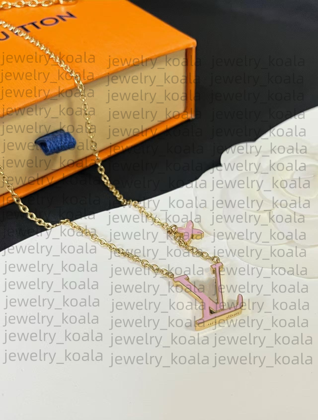 Luxury brand Women moissanite chain Chain Letter 18K Gold Plated Tassel Necklaces Designer Necklace Pendant Jewelry clover necklace