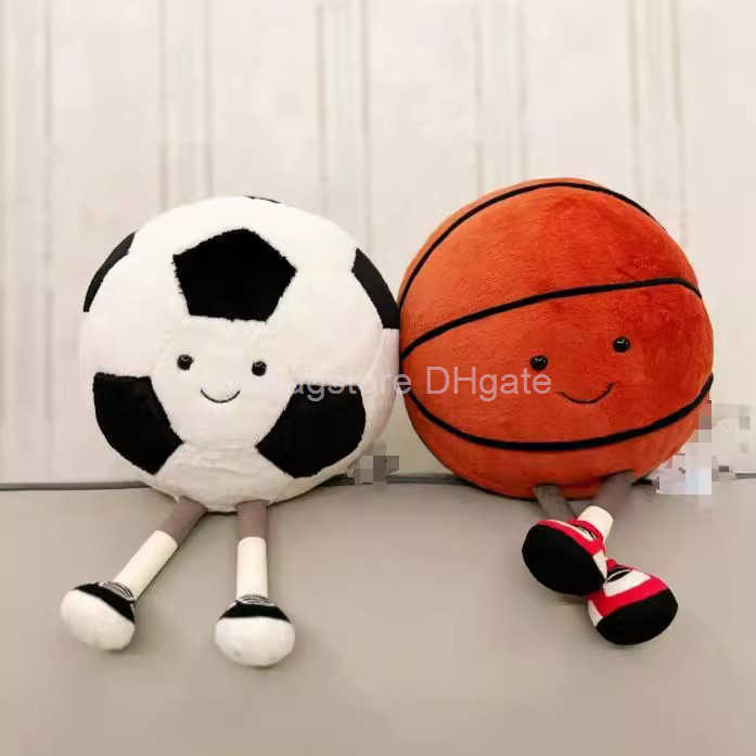 Plush Dolls Fun Sports Series Doll Basketball/Football Toy Baby Soothing toys