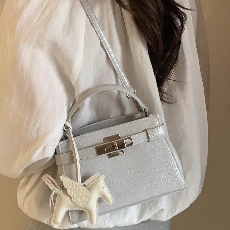 Designer Bag Mint Whisper Women's Luxury Kelly-Style Tote Bag | Niche Top-Handle Shoulder & Crossbody Purse for Everyday Commute With Free Shippi