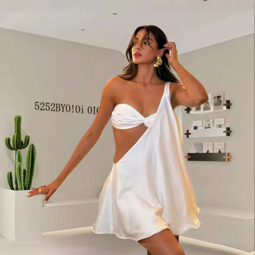 Sheath Dress Spring Summer Women S Sexy Spicy Girl Cross Shoulder Party Evening Dress Summer Dress