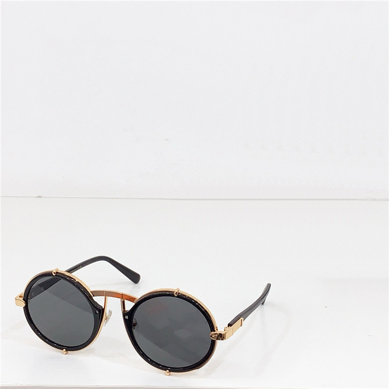 New fashion design round sunglasses 644 acetate and metal frame simple and popular style versatile outdoor UV400 protection glasses