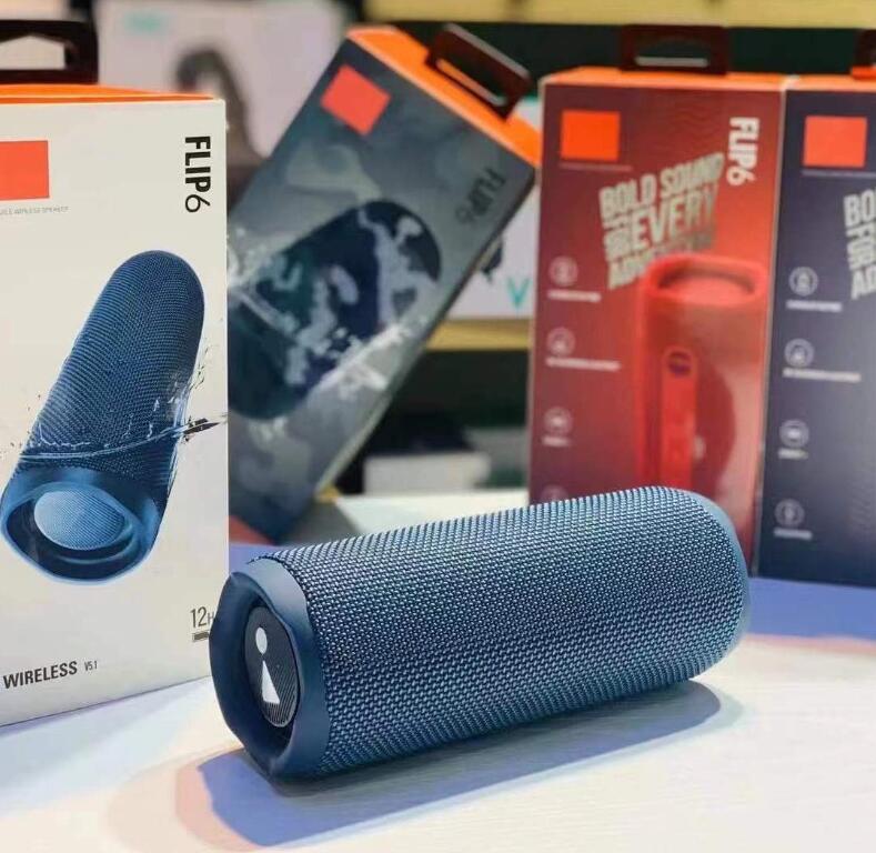 For Flip6 Bluetooth speaker outdoor portable dual-speaker TWS plug-in subwoofer Bluetooth speaker