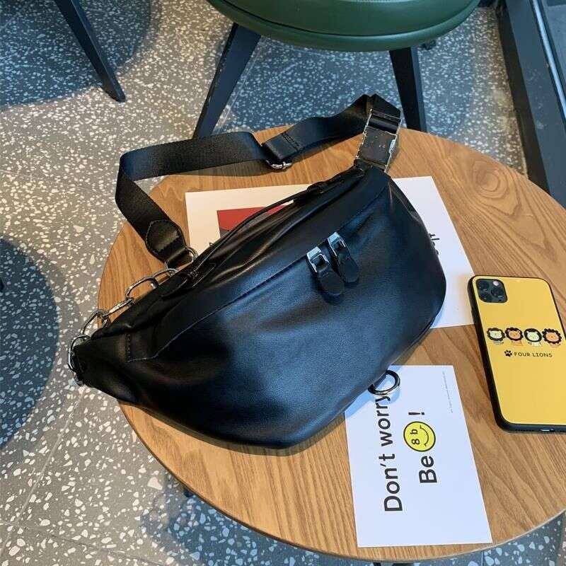 chest for women summer trend fashion crossbody dumpling texture soft leather casual small bag mini bag