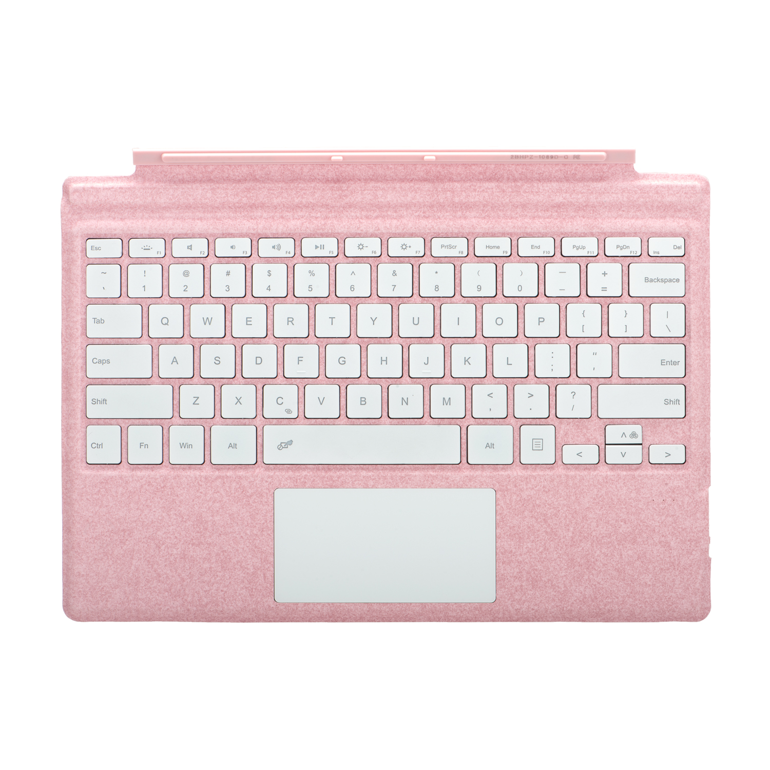 Portable Wireless Keyboard 7 Colors Backlight BT Type Cover Keyboard with Trackpad Wireless Keypad for Surface Pro 3/4/5/6/7/7+