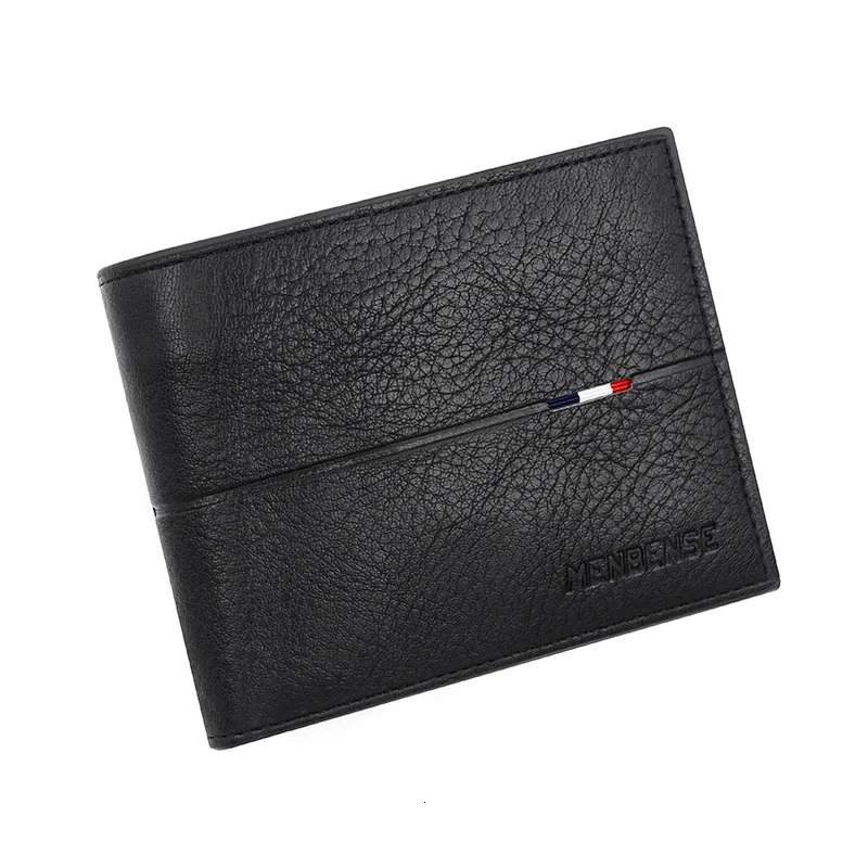 Slim Men Wallets Short Zipper Card Holder Po Holder Male Purse Simple Coin Pocket High Quality PU Leather Mens Wallet 250519