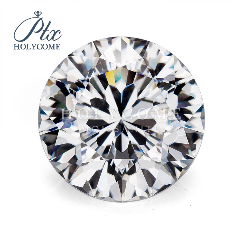 9 Heart 1 Flower Moissanite Pass Diamond Tester GRA Multicolored Loose Moissanite VVS1 Round Shape Gemstone for Fine Jewelry Making
