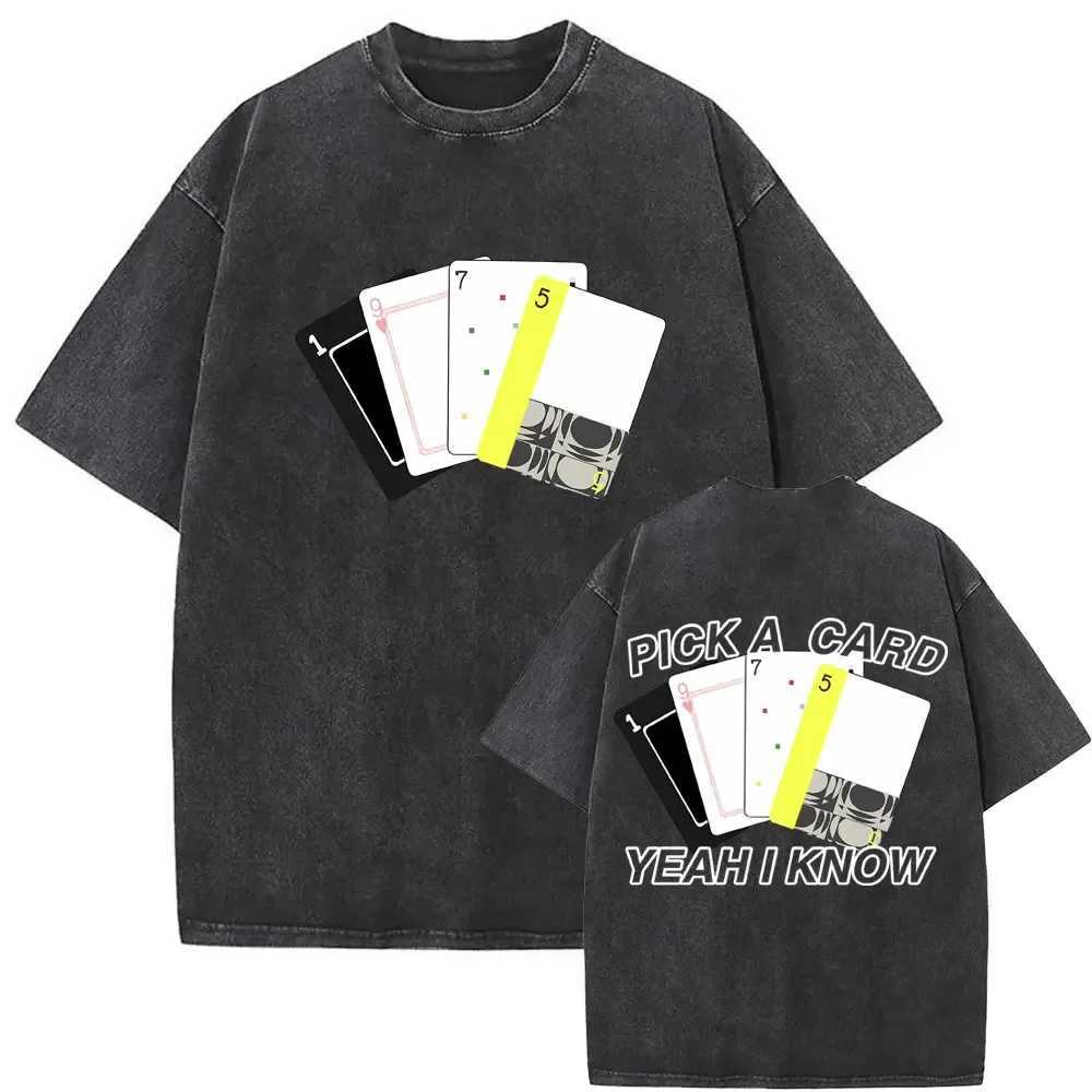 Washed Vintage The 1975 about You Print T-shirt Being Funny in A Foreign Language Album Tshirt Men Women Hip Hop Casual T Shirt J250515