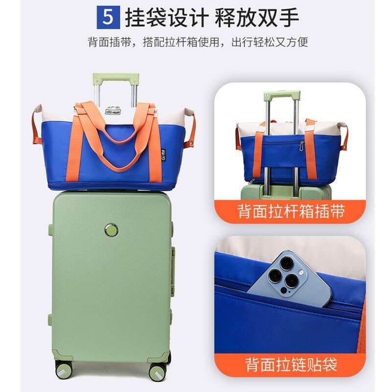 Travel large capacity short distance travel fitness waterproof storage lightweight maternity bag boarding luggage bag