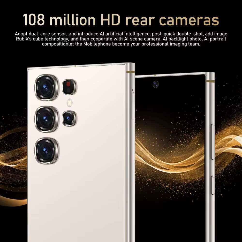 New S25 Ultra+ Android 14.0 Smartphone Infinix 7.3 Inch LED Display Discount Price Spanish Operating Language