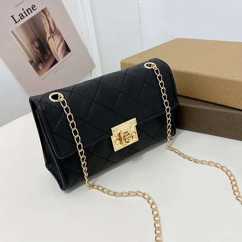 Fashion New Tide Small Square Girls Crossbody Bag's Women's Coin Purse Cell Phone Bag PU Leather Hardware Embroidery