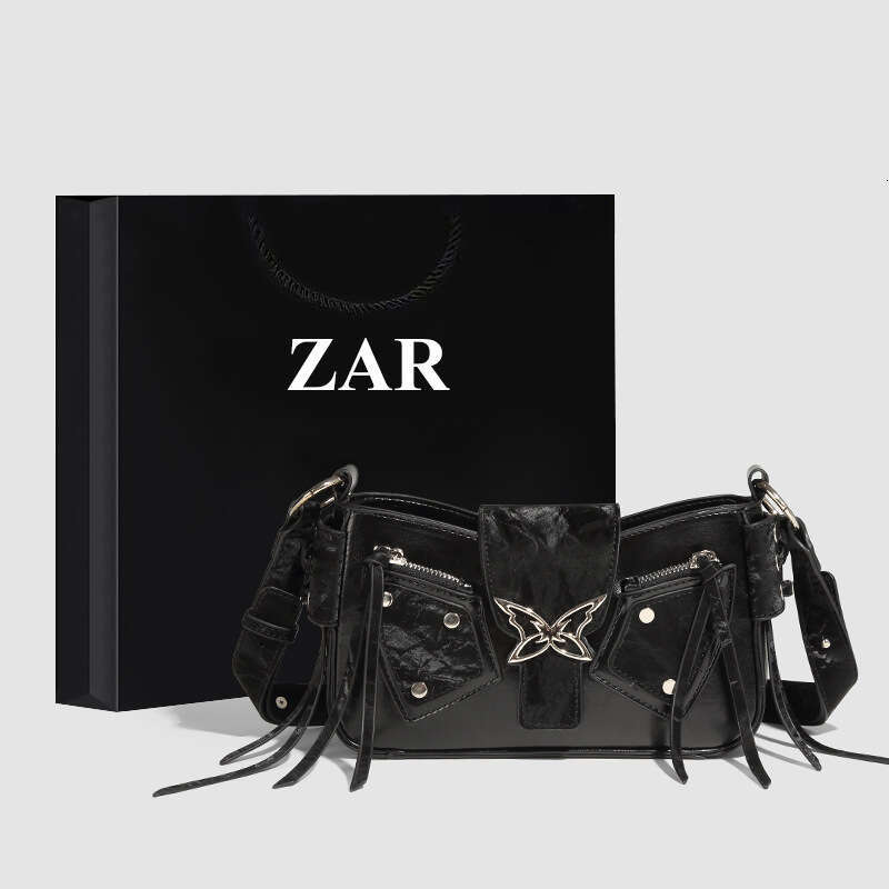 Women's Bags Designer Millennium Spicy Girl Butterfly Motorcycle For Women New Model, Niche, High-End, Sweet And Cool, Versatile Single Shoulder 