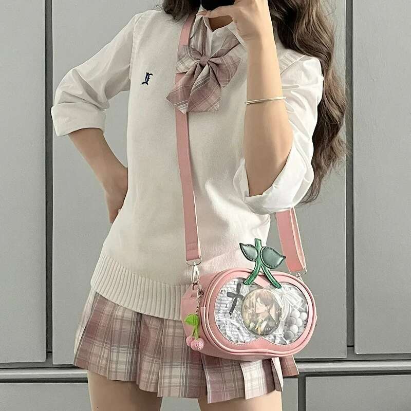 New Original Niche Design Cartoon Cute Girl Fashionable Exquisite Crossbody JK Uniform Shoulder Bag