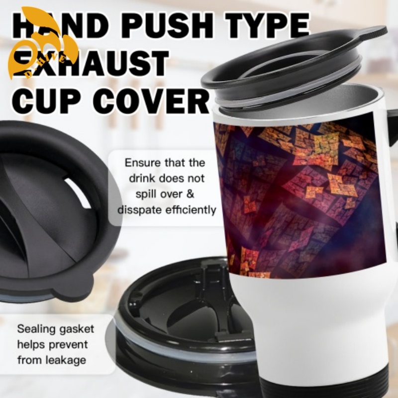 Free Shipping Professional Customized fashion Water Large-capacity handle car cup 140Z stainless steel car straw drink