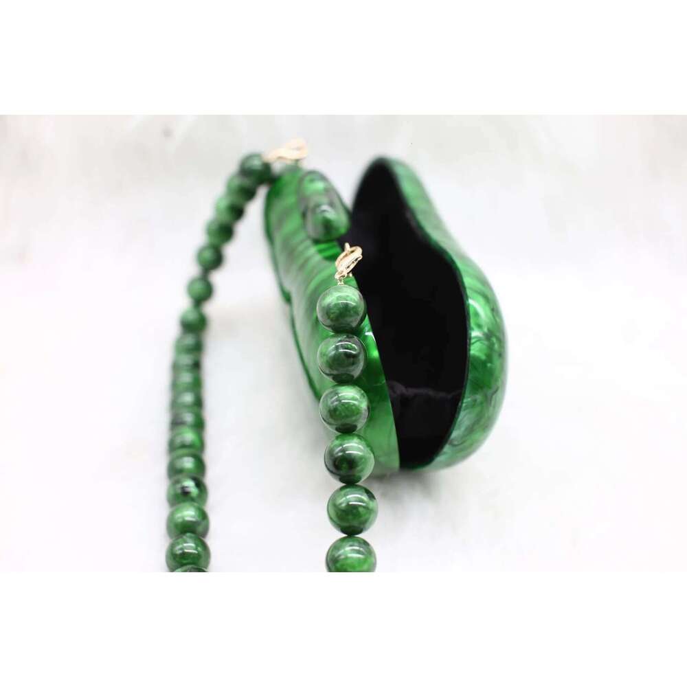 2025 High Quality Handbags For Women Boutique Designer Acrylic Goose Egg Shell Clutch Evening Bag Wedding Party Purse