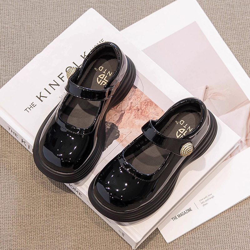 Ddmyshoesvip Girls Leather New Summer Black Children S Princess Mary Dress Single Shoes Girl Performance