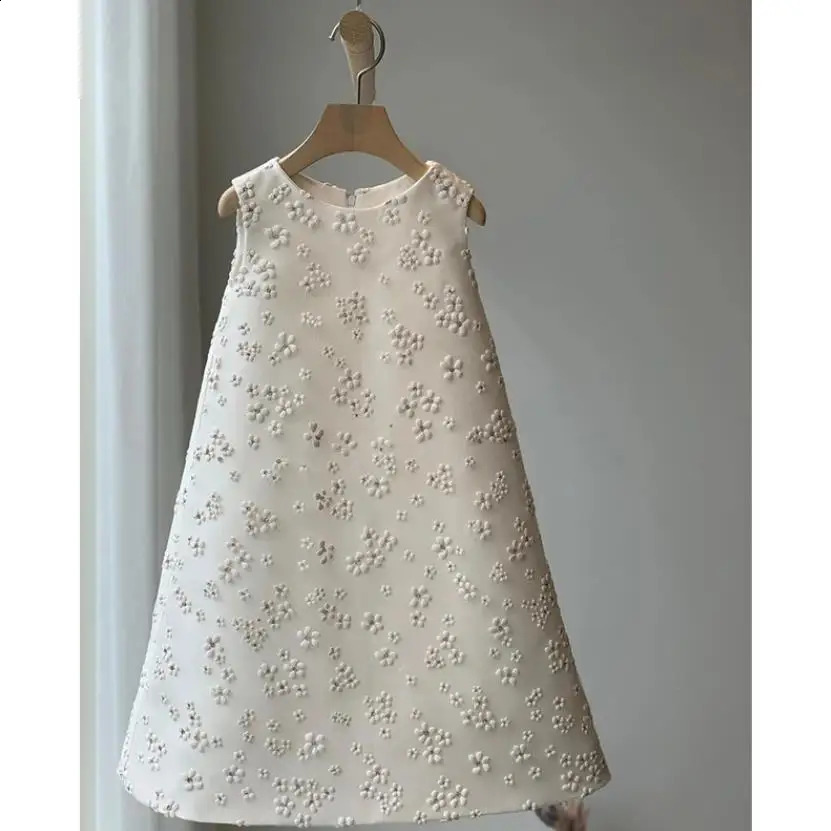 Spanish Vintage Lolita Princess Ball Gown Bow Sleeveless Infant Birthday Christening Dresses For Girl Easter Eid A1670 250519