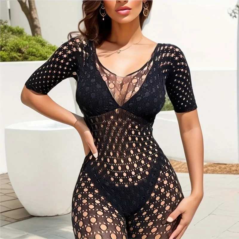 Sexy lingerie Tight and hollow out sexy deep exposed breast perspective sexy adult sexy towys sexy men 2024 Sex shop R250520