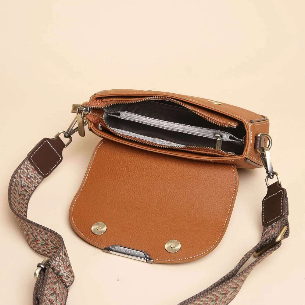 Real Leather Handbag Shoulder Crossbody Phone Flap Bag