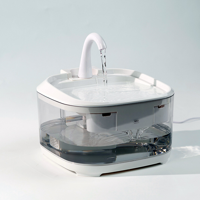 New Silent Pet Water Dispenser with Large Capacity Circulating Filtration and Active Water Automatic Water Dispenser Smart Cat and Dog Water Feeder