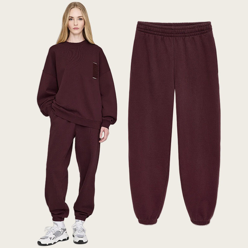 Embroidered sweatshirt loose fleece tracksuits jumper women designer round neck hoodies sweatpants pure cotton soft pullover sweaters