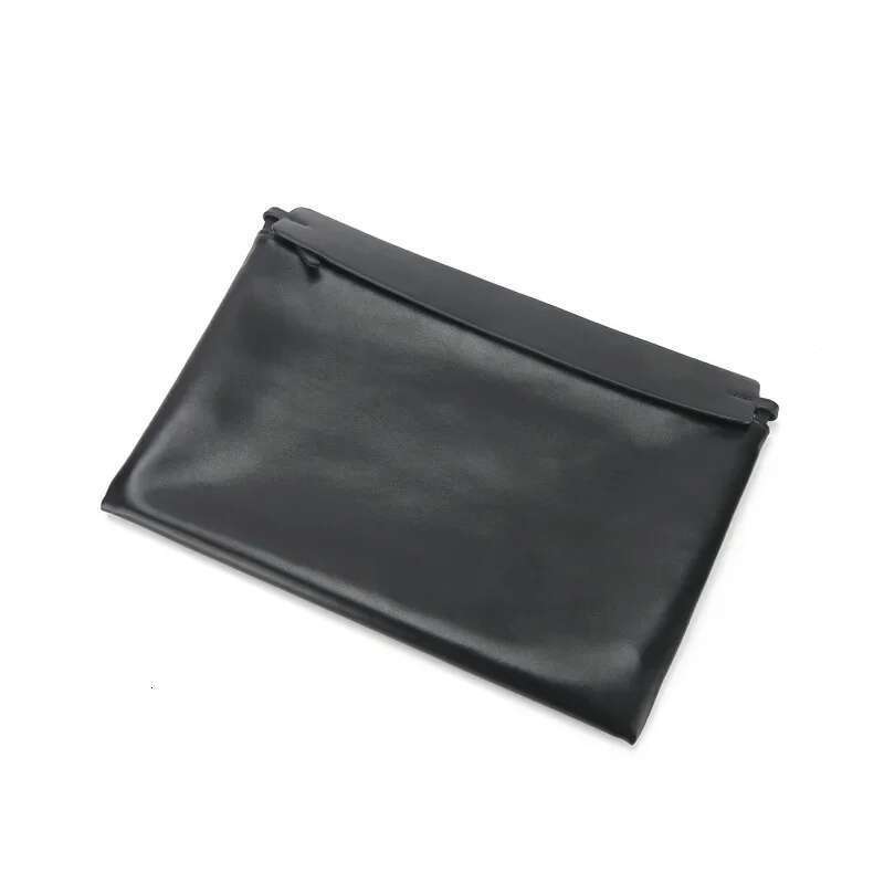 New Simple Style Women's Genuine Split Cow Leather Slim Shoulder Underarm Envelope Bag
