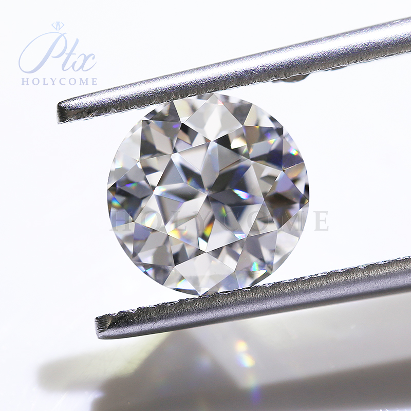 Jubilee Cut Moissanite Hot Sale New Loose Multi Colors Round Shape VVS Moissanite Diamond for Making Jewelry Ring Bead Wholesale