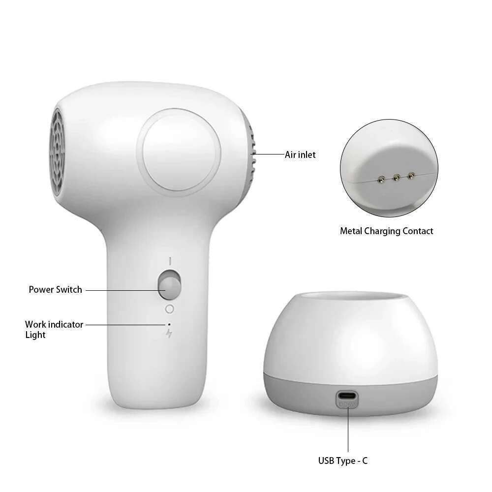 Children's Wireless Dryer Small Universal 60W Diffuser Baby Silent Constant Temperature Quiet for Hair And Buttocks Blowin
