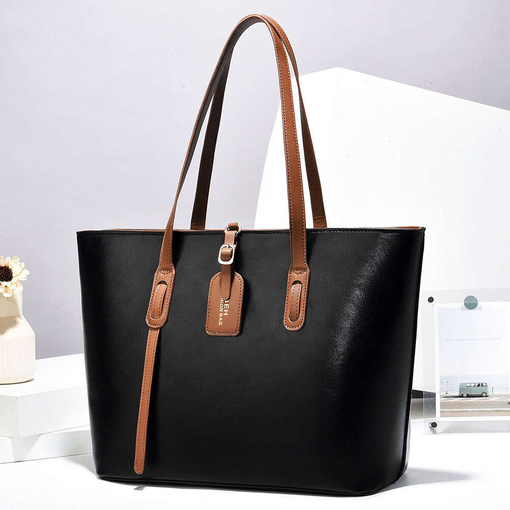 Cowhide patterned tote Taizhou women s ladies single shoulder crossbody bag texture versatile handbag bags
