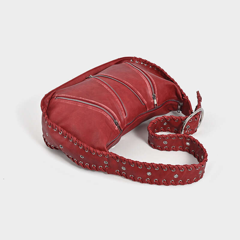 Women's Bags Designer Guangzhou Women's Woven Red Armpit New Niche Design, Large Capacity Commuting Shoulder Bag