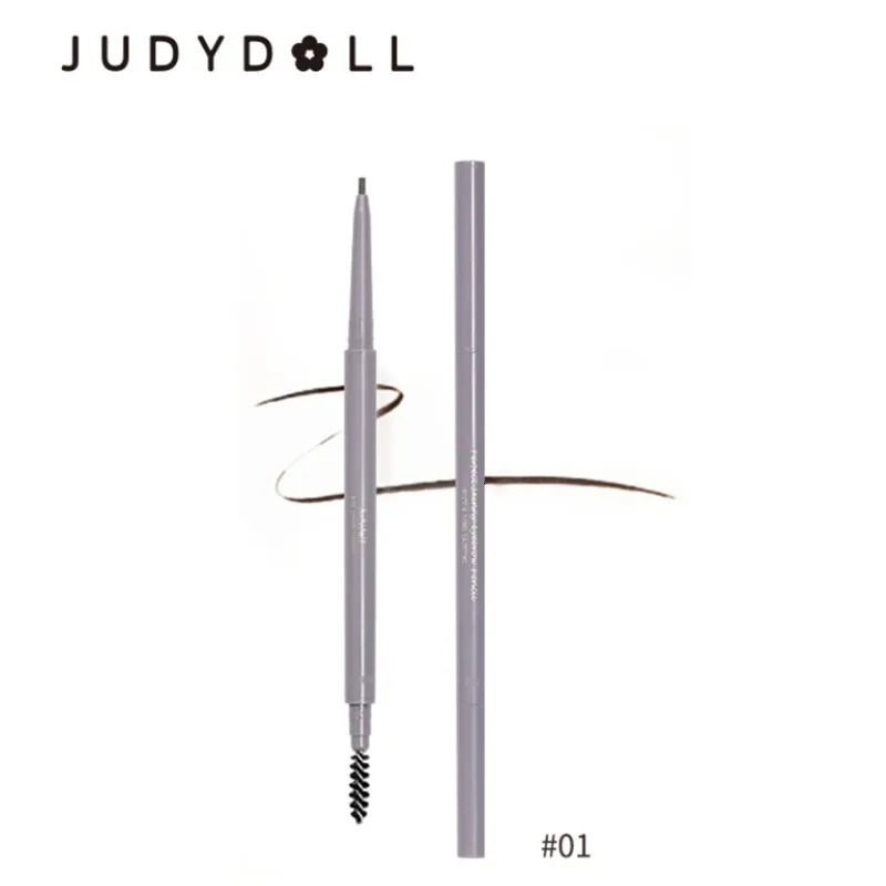 Judydoll Eyebrow Pencil Waterproof Double-headed Fine Round Core Automatic Rotation Brows Enhancer Natural Eyebrow Applicator 250515