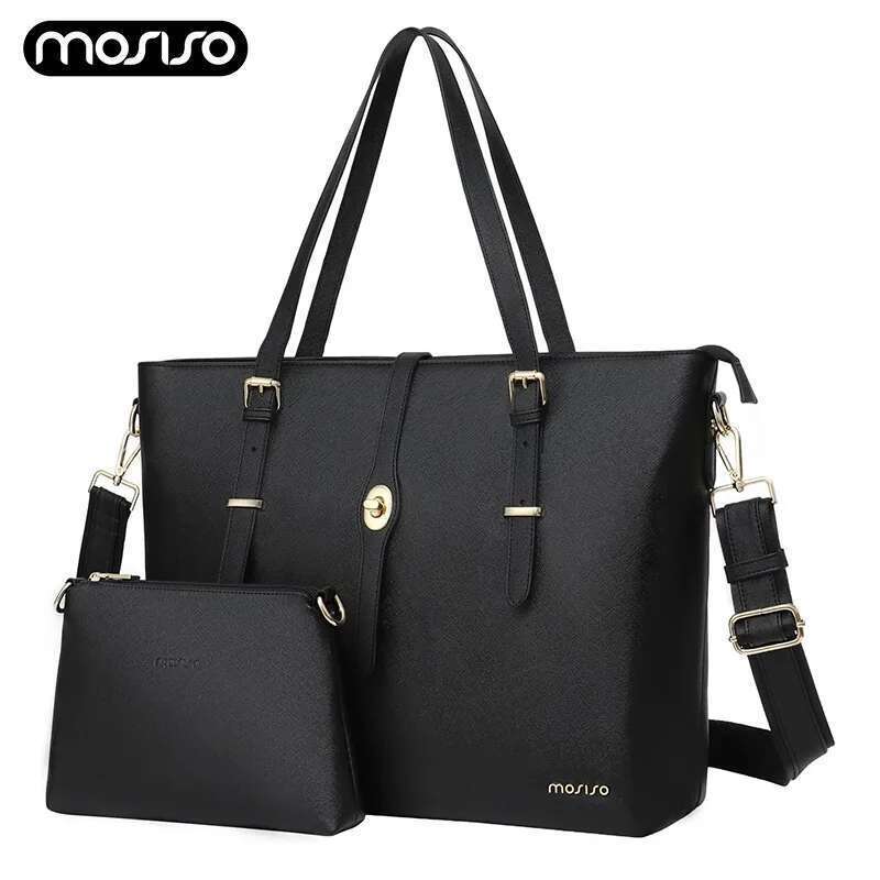 Laptop Tote Bag for Book Pro 16 2024-2019 M2 A2780 M1 A2485 Pro/Max A2141 15 15.6 inch Notebook PU Leather Briefcase